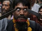 In photos: Indian Muslim Sufi devotees use sharp objects and self flagellate during the Urs festival