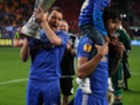 In photos: Full kit hero John Terry and his kids win the Europa Cup for Chelsea
