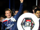 In photos: David Beckham celebrates last match with an ashtray