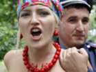 FEMEN Faces: Photos of police officers’ expressions as they arrest topless feminists